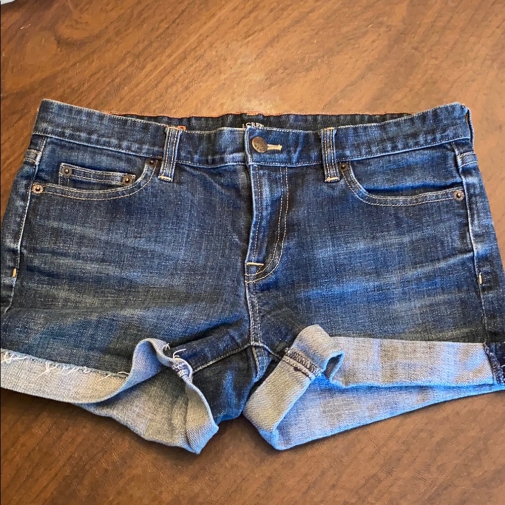 Jcrew Hipslung Jean shorts